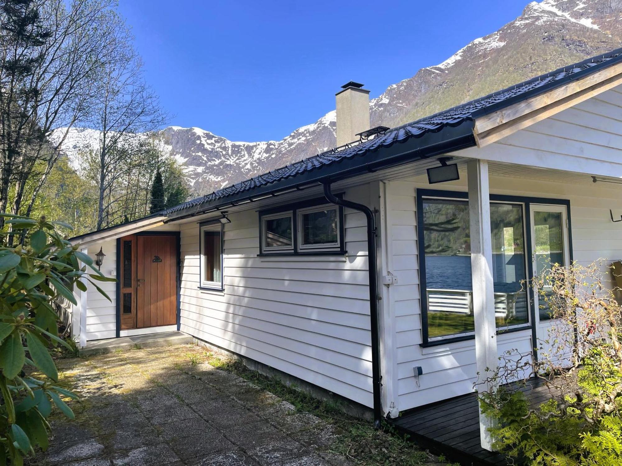 Der Fjordtraum In Balestrand Direkt Am Wasser Villa Exterior foto